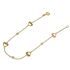 Foto de 10-656-169 - PULSERA CORAZONES CIRCONITA 18.5CM 18K**