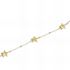 Foto de 28-11974 - PULSERA ESTRELLAS 8MMX19CM (1,70gr) (ANILLA A 2CM) 18K