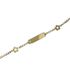 Foto de 13-P12M1 - PULSERA BEBÉ PLACA FLORES 5MM (PLACA 4X17MM) 14CM (1,18gr) 18K