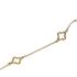 Foto de 10-401-2142 - PULSERA FLORES 7MM 19CM (ANILLA A 2CM) 18K