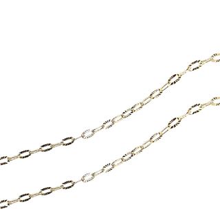Foto de 04-349-50 - CADENA LAPIDADA 1.5X1MMX50CM (1,65gr) 18K