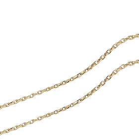 Foto de 10-34-7974-40 - CADENA FORZADA REDONDA 1MMX40CM (1,85gr) 18K