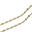 Foto de 10-391-082-50 - CADENA TRAVESINO 3MM 50CM (5,30gr) 18K
