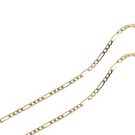 Foto de 10-655-021-45 - CADENA 3X1 2MMX45CM (1,90gr) 18K