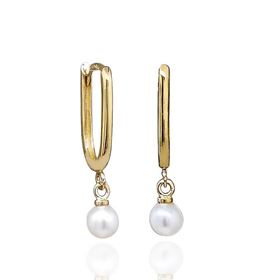 Foto de 28-0219 - CRIOLLAS PERLA 4MM 22MM 18K