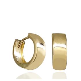 Foto de 28-0200-13 - CRIOLLAS LISAS BRILLO 5X13MM 18K