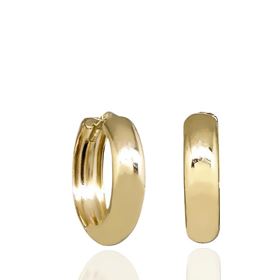 Foto de 28-0300-13 - CRIOLLAS LISAS BRILLO 3X13MM 18K