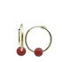 Foto de 00-1X16-C - CRIOLLAS CORAL 4MM TUBO 1X16MM 18K