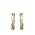 Foto de 04-687-20 - CRIOLLAS DOBLES ONDA 3X20MM CATALÁN 18K