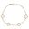 Foto de 10-401-850 - PULSERA TRÉBOLES 10MM 17CM (ALARGADOR 2CM) (1,75gr) 18K