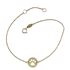 Foto de 28-2009 - PULSERA HUELLA 10MM 19CM (ANILLA A 2CM) 18K