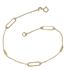 Foto de 28-8195 - PULSERA COMBINADA 18CM 18K