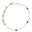 Foto de 10-501-164 - PULSERA COMBINADA PIEDRAS NEGRAS 18.5CM (2,00gr) 18K
