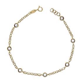Foto de 45-668 - PULSERA CIRCONITA 2-4MM 18CM (2,00gr) 18K