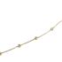 Foto de 45-491 - PULSERA CHATONES CORCONITA 3MM 18CM (ANILLA A 1.5CM) 18K