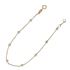 Foto de 45-491 - PULSERA CHATONES CORCONITA 3MM 18CM (ANILLA A 1.5CM) 18K