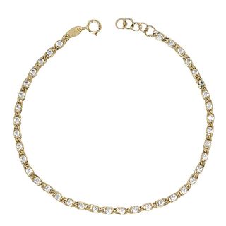 Foto de 45-625 - PULSERA CIRCONITA 2.8MM 18CM (2,06gr) 18K