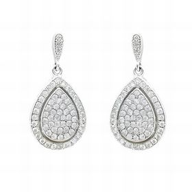 Foto de 25-0519 - PENDIENTES PLATA CIRCONITA 21MM