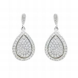 Foto de 25-0519 - PENDIENTES PLATA CIRCONITA 21MM