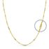 Foto de 04-SING17X40 - CADENA SINGAPUR CALIBRE 17 1.2MMX40CM (0,96gr) 18K