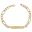 Foto de 10-391-066 - PULSERA PLACA HUECA 3X1 6.5MM (PLACA 7X32MM) 21CM (8,00gr)