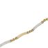Foto de 28-201269 - PULSERA BICOLOR 4MM 19.5CM (6,40gr) 18K**