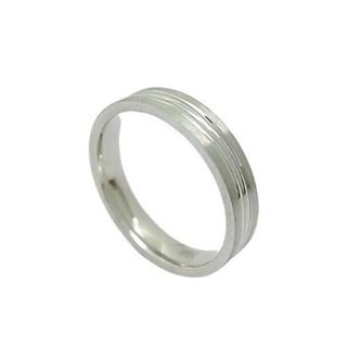 Foto de 10-939-097 - ALIANZA PLATA MATE Y BRILLO 4MM CONFORT