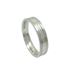 Foto de 10-939-097 - ALIANZA PLATA MATE Y BRILLO 4MM CONFORT