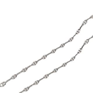 Foto de 20-RLL50X45 - CADENA PLATA LAPIDADA CALIBRE 50 2.5MMX45CM