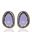 Mostrar los datos de 71-4643PM - PENDIENTES PIEDRA COLOR MORADO 20MM 18K Foto de 71-4643PM - PENDIENTES PIEDRA COLOR MORADO 20MM 18K