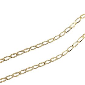 Foto de 04-020067-60 - CADENA BILBAÍNA HUECA 3MMX60CM (3,32gr) 18K