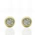 Foto de 70-002 - PENDIENTES BOLA CRYSTALLATO 5MM 18K