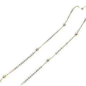 Foto de 10-380-140-45 - CADENA 10 BOLAS 2.5MMX45CM (1,84gr) 18K