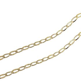 Foto de 04-020067-60 - CADENA BILBAÍNA HUECA 3MMX60CM (3,37gr) 18K