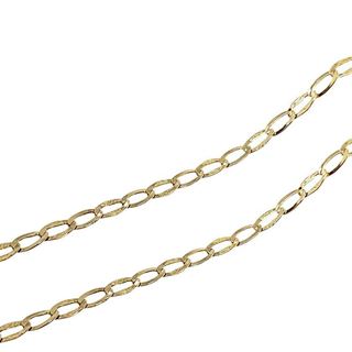 Foto de 04-020067-60 - CADENA BILBAÍNA HUECA 3MMX60CM (3,32gr) 18K