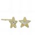 Foto de 99-PT789 - PENDIENTES ESTRELLA CIRCONITA 5.5MM 18K