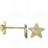 Foto de 99-PT789 - PENDIENTES ESTRELLA CIRCONITA 5.5MM 18K