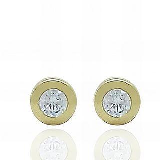 Foto de 51-2002569 - PENDIENTES CHATÓN 4MM-6.5MM 18K