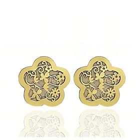 Foto de 51-1513505 - PENDIENTES FLOR NÁCAR 8MM 18K