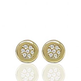 Foto de 51-57607 - PENDIENTES CIRCONITA 6MM 18K