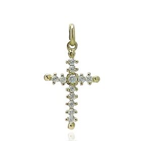 Foto de 55-3414 - CRUZ CIRCONITA 21MM 18K