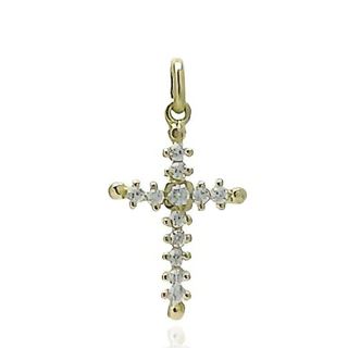 Foto de 55-3414 - CRUZ CIRCONITA 21MM 18K
