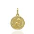 Foto de 61-15004 - MEDALLA BEBÉ 'YO TE CUIDARÉ' 15MM 18K