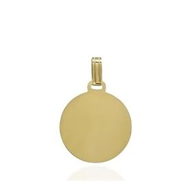 Foto de 13-10MM - COLGANTE DISCO GRABAR 0.25X10MM 18K