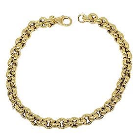 Foto de 10-458-1615 - PULSERA ROLÓ 6MM 19.5CM (4,92gr) 18K**