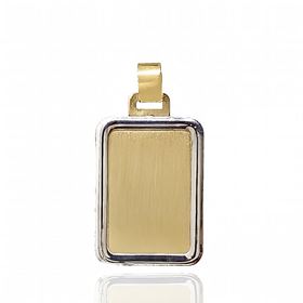 Foto de 10-00-8124 - PLACA BICOLOR 18MM (1,33gr) 18K