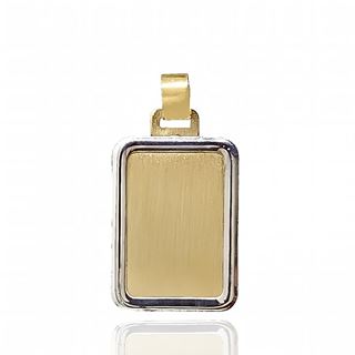 Foto de 10-00-8124 - PLACA BICOLOR 18MM (1,33gr) 18K