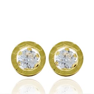 Foto de 05-4110 - PENDIENTES CIRCONITA 6MM 18K