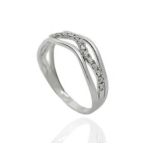 Foto de 22-130081-18K - SORTIJA DIAMANTES 6MM O.B. 18K