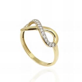 Foto de 28-200875S - SORTIJA INFINITO CIRCONITA 16-7MM 18K